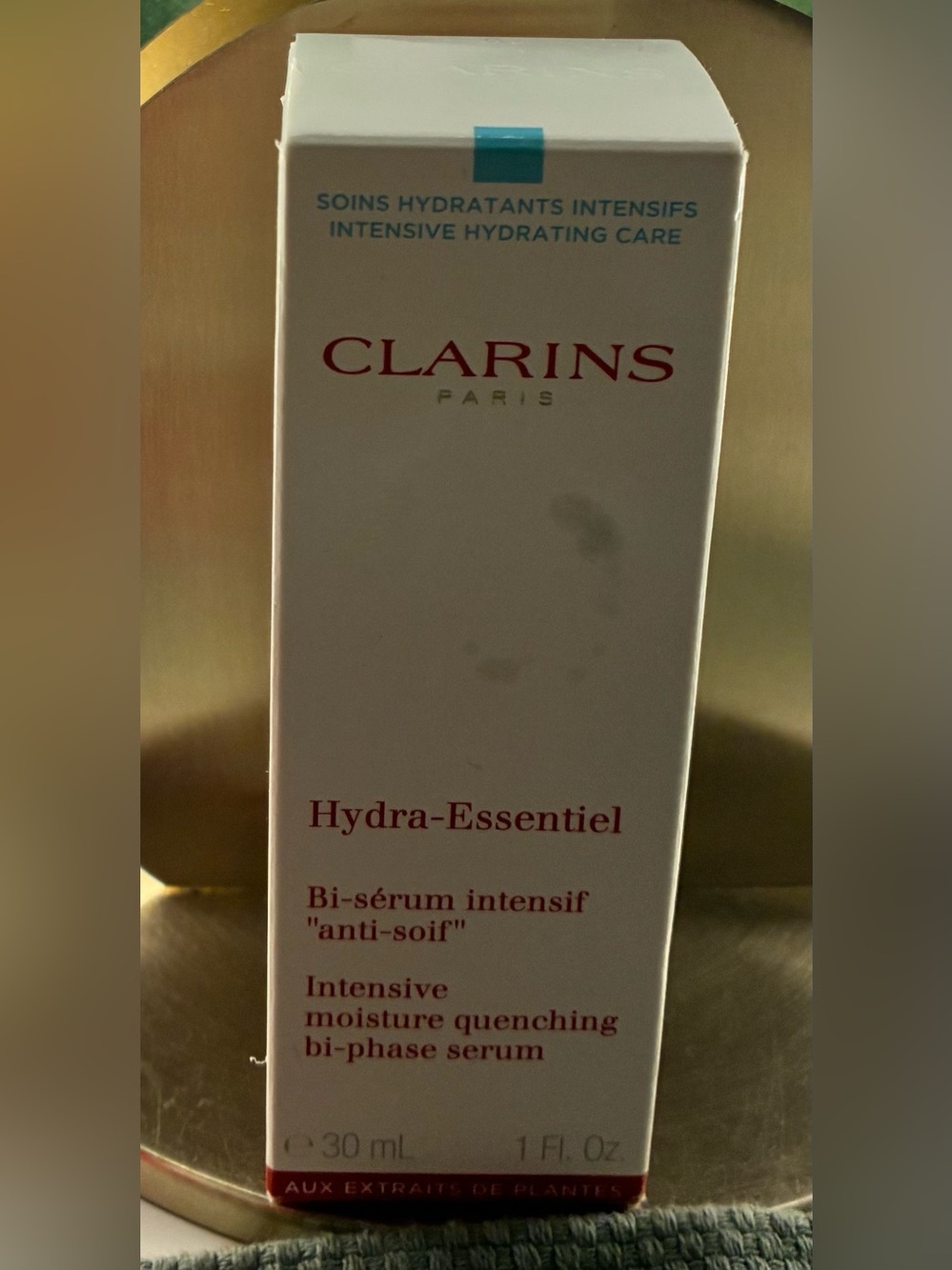 Clarins Hydra-Essentiel Intensive Moisture Quenching Bi-Phase Serum 1 Oz